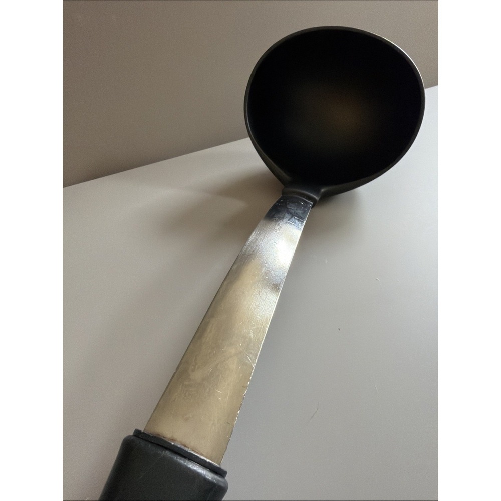 Sabatier Soup Sauce Gravy Ladle Stainless Steel Nylon Black - Picture 3 of 7